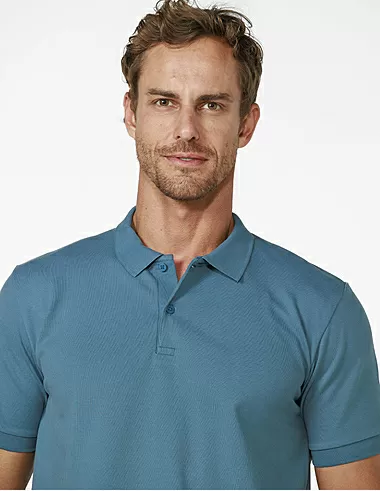 imagem de Polo Piquet Pima Royalt Colors Azul Petrleo