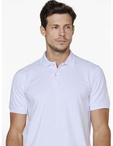 imagem de Polo Piquet Pima Royalty Branco