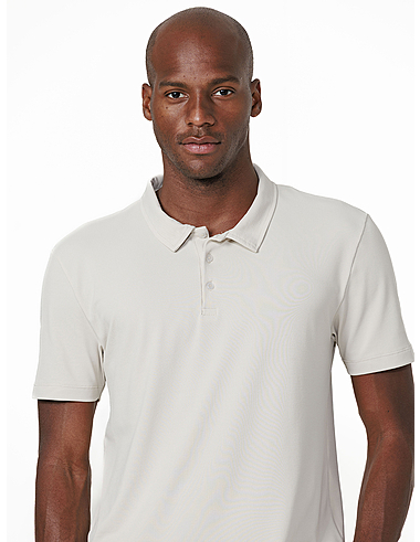 imagem de Polo Piquet Poliamida Areia