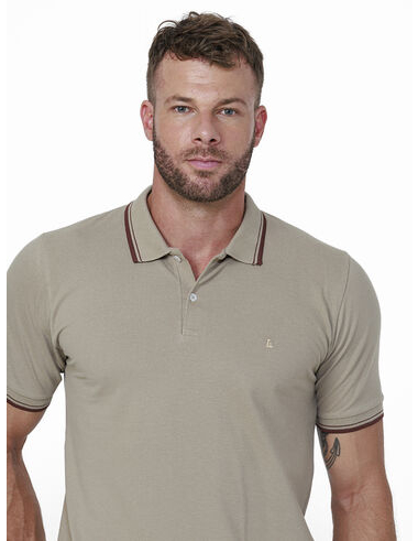 imagem de Polo Piquet Span Paul khaki 