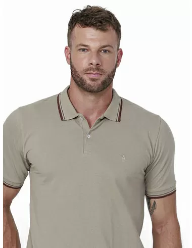 imagem de Polo Piquet Span Paul khaki 