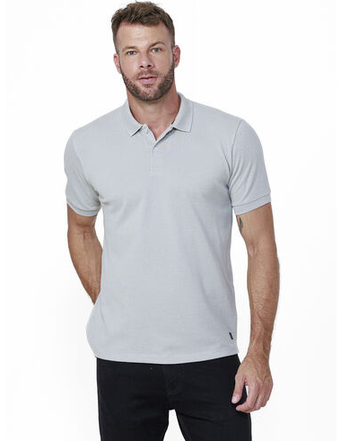 imagem de Polo Piquet Tricot Alef Gelo