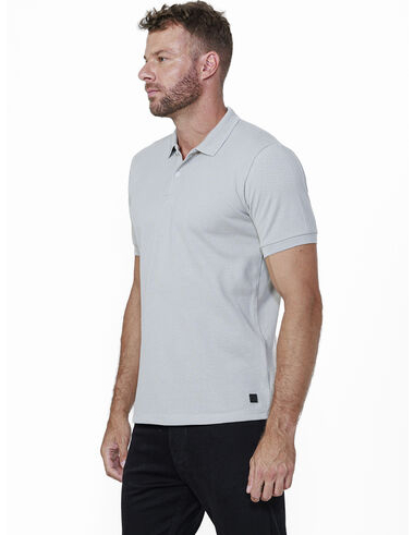 imagem de Polo Piquet Tricot Alef Gelo