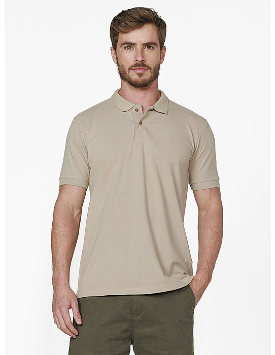 imagem de Polo Piquet Vision Areia