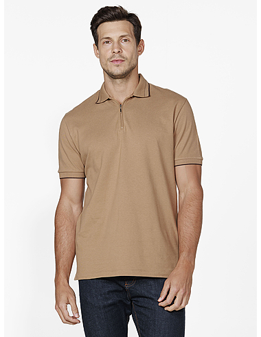 imagem de Polo Piquet Zíper Bricks