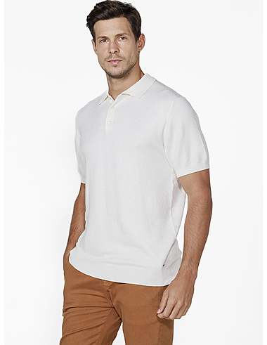 imagem de Polo Tricot Finlândia Off White