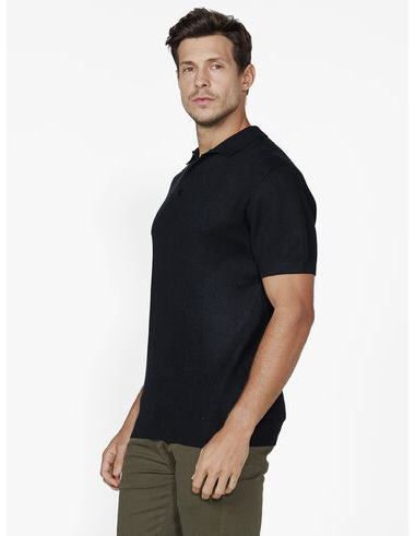 imagem de Polo Tricot Finlândia Preto