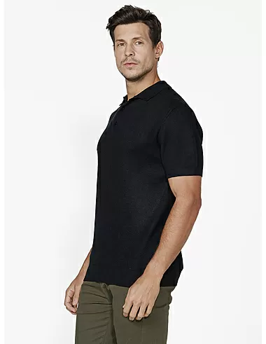 imagem de Polo Tricot Finl�ndia Preto