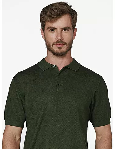 imagem de Polo Tricot Finlândia Verde Musgo