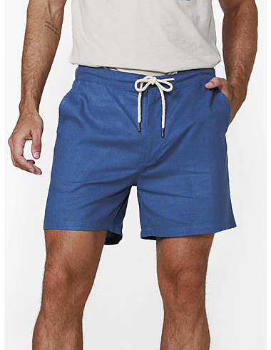 imagem de Short Chino Linen Indigo