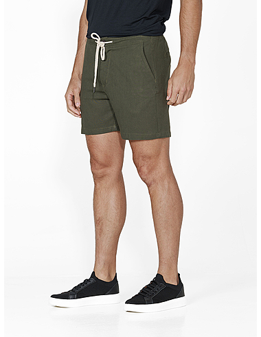 imagem de Short Chino Linen Verde Militar