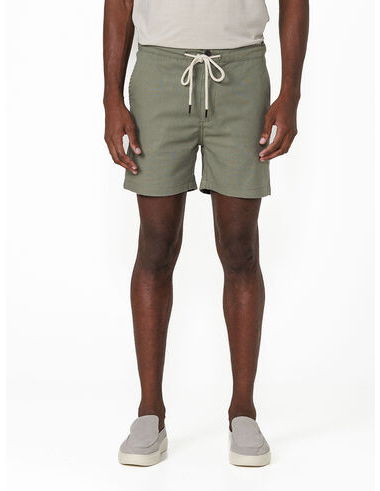 imagem de Short Chino Linho Pipa  Verde Militar