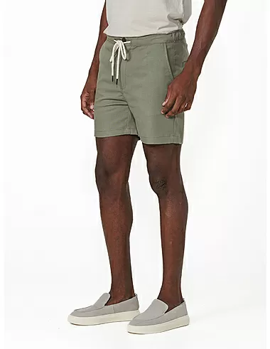 imagem de Short Chino Linho Pipa  Verde Militar