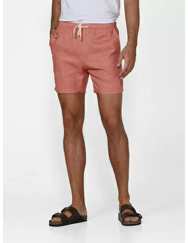 imagem de Short de linho caraiva  Goiaba