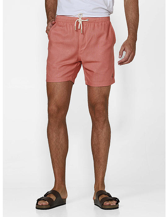 imagem de Short de linho caraiva  Goiaba