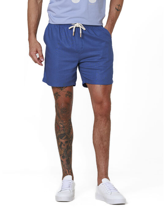 imagem de Short Linho Trancoso Azul