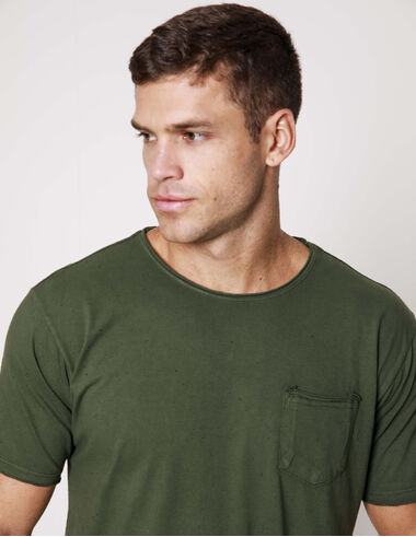 imagem de T-Shirt Botone Brianza Verde Militar