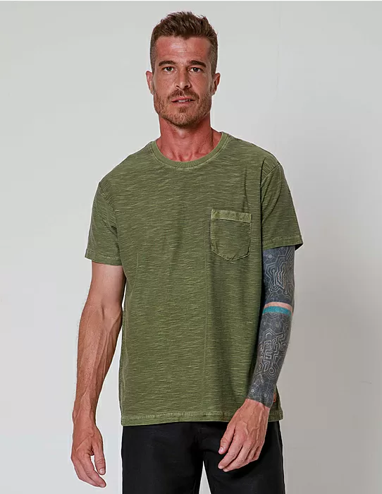 imagem do produto T-Shirt Flam� B�sica Stone