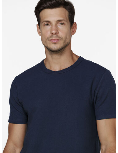 imagem de T-Shirt M Canelada Hit Marinho Profundo