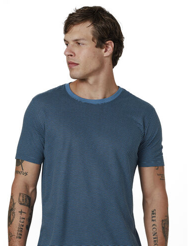 imagem de T-shirt Malha Crepe LT Soil Indigo