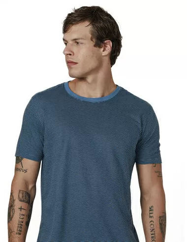 imagem de T-shirt Malha Crepe LT Soil Indigo