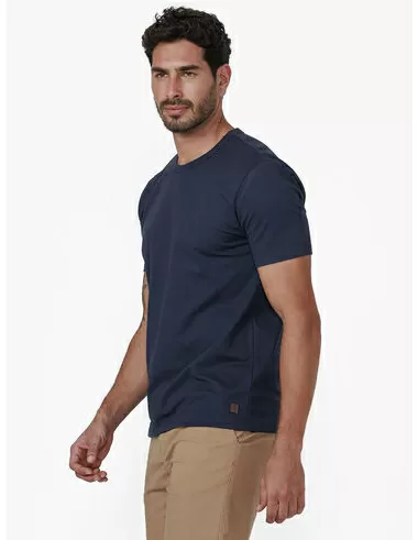 imagem de T-shirt Malha Hive Azul Marinho