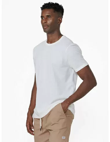 imagem de T-shirt Malha Hive Off White