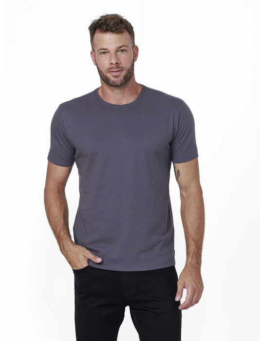 imagem de T-shirt Malha Honey  Grafite