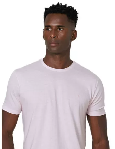 imagem de T-shirt Malha Mouline Rosa