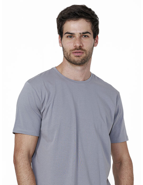 imagem de T-shirt Malha Pima Winter Cinza