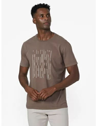 imagem de T-Shirt Malha Silk Graphic Bar