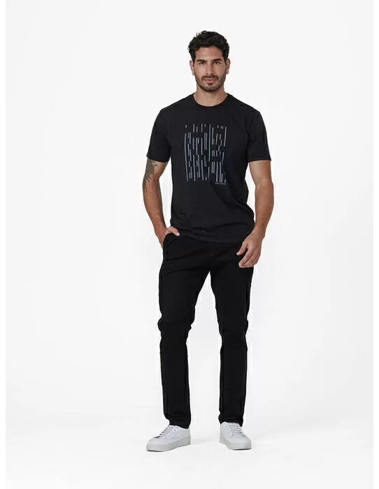 imagem do produto T-Shirt Malha Silk Graphic Bar