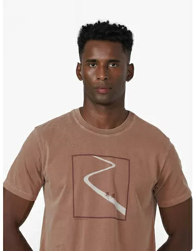 imagem de T-shirt Malha Silk Tour Caramelo Stone