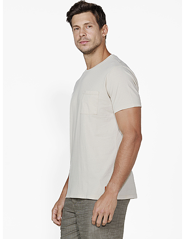 imagem de T-Shirt Malha Spot Areia