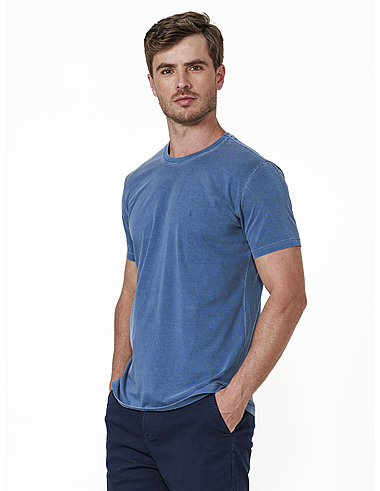 imagem de T-shirt Malha Stone Indigo Stone