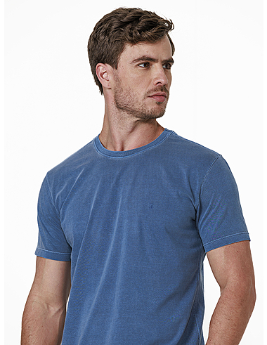 imagem de T-shirt Malha Stone Indigo Stone