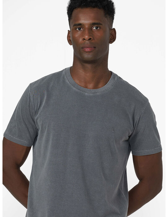 imagem de T-shirt Malha Stone LS Grafite Stone