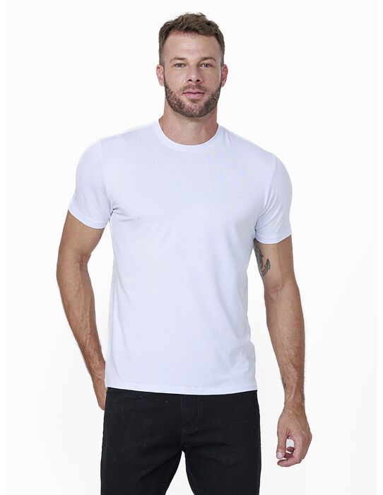 imagem de T-shirt Malha Tech New Branco
