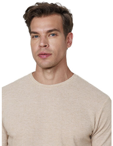 imagem de T-shirt Malha Texturizada Safari Khaki