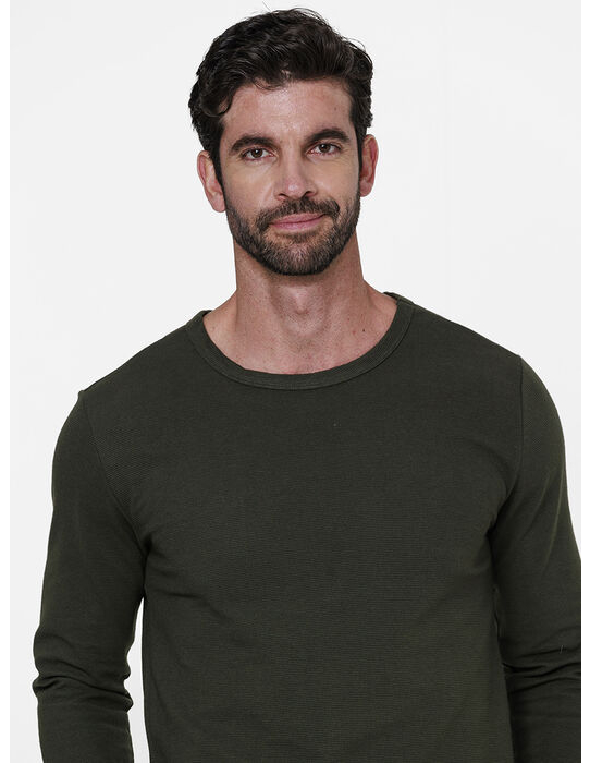 imagem de T-shirt Manga Longa Force  Verde Florest Night