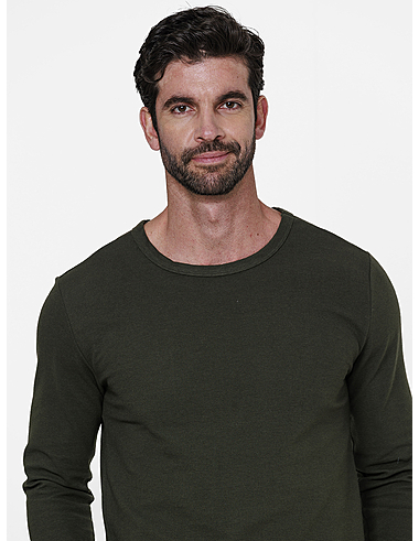 imagem de T-shirt Manga Longa Force  Verde Florest Night