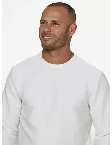 imagem de T-shirt Manga Longa Mustang  Branco