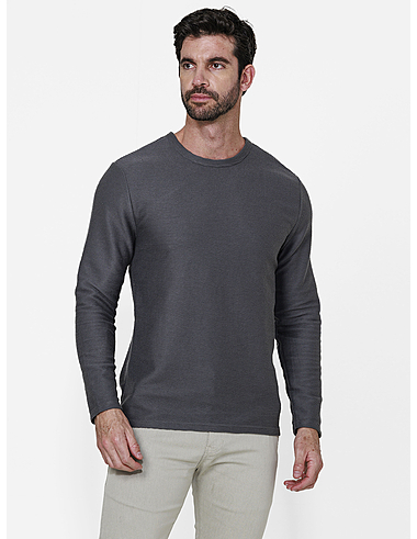 imagem de T-shirt Manga Longa Mustang  Grafite