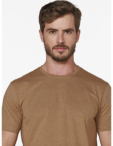 imagem de T-Shirt Mescla Jump Caramelo