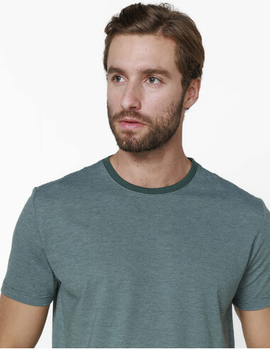 imagem de T-Shirt Mini Stripes Shadow Verde