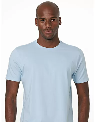 imagem de T-Shirt Pima Colors Sunset Azul Claro