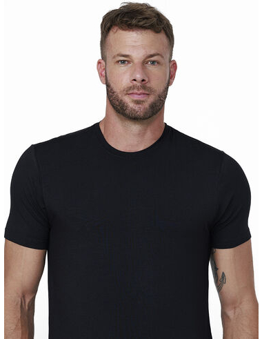 imagem de T-shirt Pima Preto