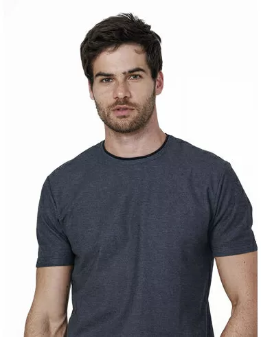 imagem de T-shirt Piquet Mônaco Chumbo Mescla