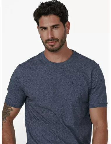 imagem de T-shirt Piquet Mouline Azul Marinho
