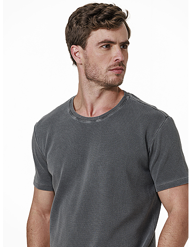 imagem de T-Shirt Quadrillet Sienna  Preto Stone